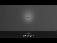 IK02 IP65 αδιάβροχο Εξωτερικού χώρου υψηλής φωτεινότητας Οπτικός φακός 180° περιστρεφόμενη βάση Led Προβολέας