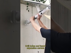 TR01 Μακρύς φωτισμός 7500lm Ενσωματωμένο ηλιακό φως 50 Watt