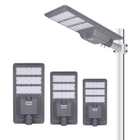 IK08 All In One Integrated Solar LED Street Light 170lm/w 3 Years Warranty