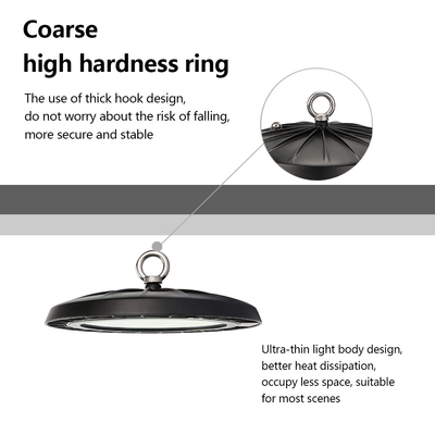 KCD Super Market High Lumen Engineering Industry Lighting IP65 100W 150W 200W 3000k Long Life UFO LED Light High Bay