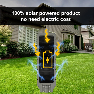 TR-OS The human body sensing led solar integrated street lamp is equipped with a switch, fast charging Type-C port The color can be customized.