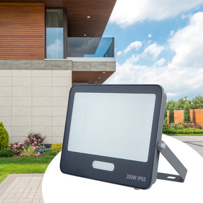 Adjustable color temperature Outdoor LED Flood Lights 3CCT 3000K 4000K 6500K IP65 waterproof grey material for outdoor lighting