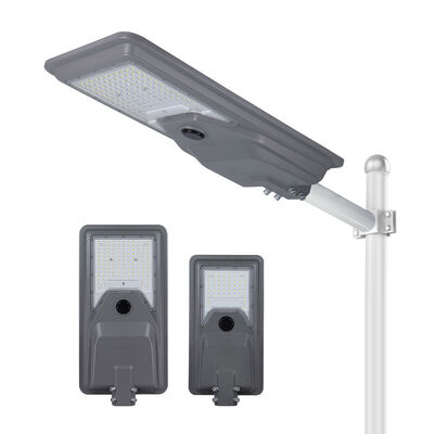 Αισθητήρα κίνησης Προσαρμοσμένο χρώμα All in One Ηλιακό φως δρόμου με 50000 ώρες διάρκεια ζωής εξωτερικό ηλιακό φως δρόμου